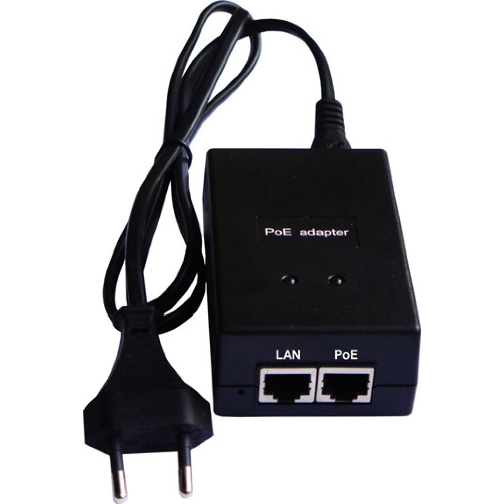 PoE injector 1ch POE-004, 48V, 0,4A